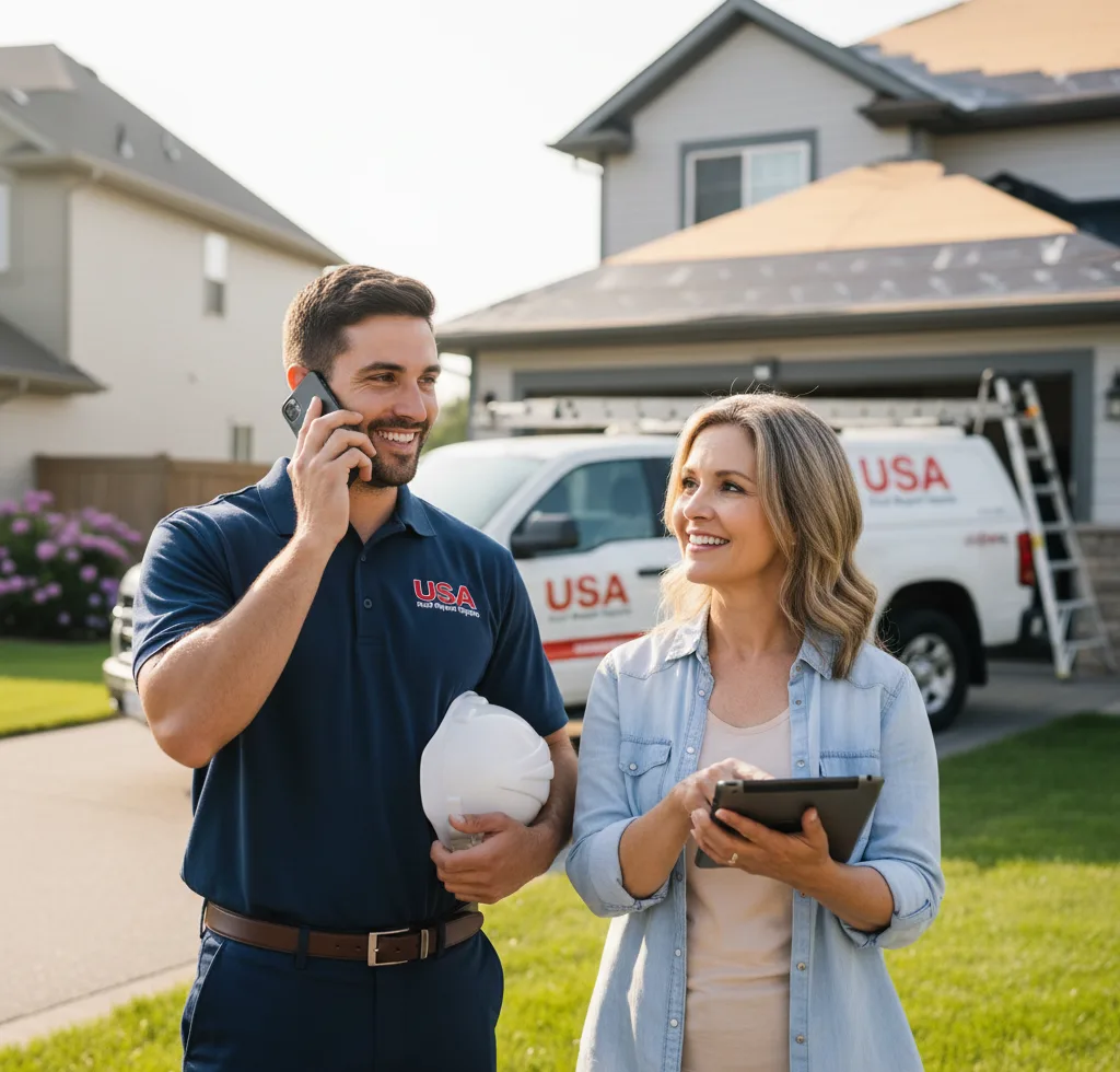 USA Roof Repair Experts customer support in Draper